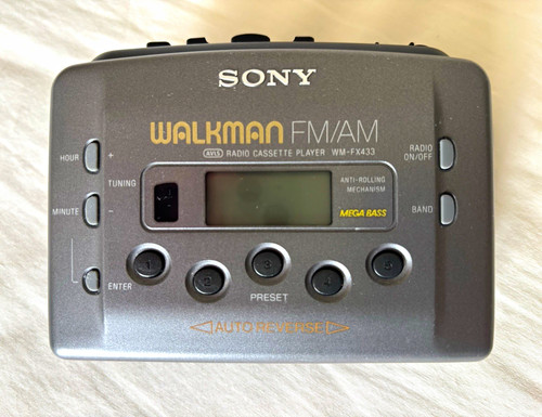 Sony walkman fx433 grey - sony, wm-fx433