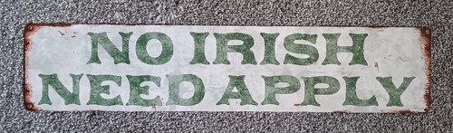 Irish need apply - need,