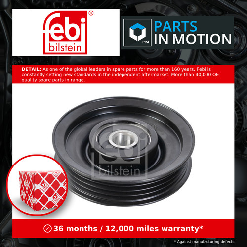 Aux belt idler pulley fits - aux,