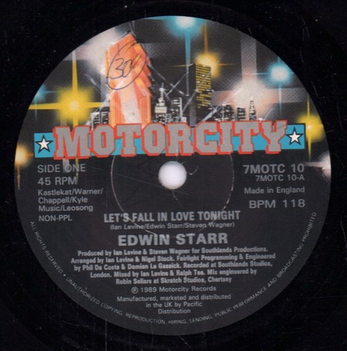Edwin starr let fall - fall, love