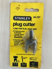Vintage Stanley 5/8" Plug Cutter 04-727