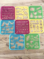 Tupperware Stencil Set 1987