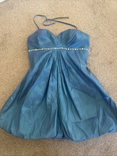 Ladies Blue Moon By Romantica Size 12 Blue Cocktail / Prom / Bridesmaids Dress