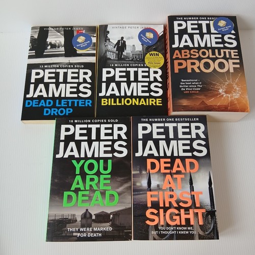 Peter james book bundle - 5, 2