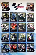 Rare 2009 MOTO GP RIDERS  2 MAXI Poster 36" X 24" / 91cm X 61cm