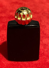 Vintage Perfume Bottle Black
