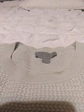 Mens Cos Mint Waffle Knit Crew