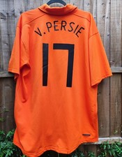 Netherlands Home 2006/08 Football Shirt Size XXL Van Persie #17 Nike