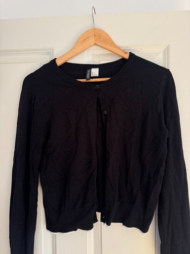 Black button up cardigan - up,