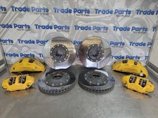 2019 PORSCHE CAYENNE TURBO V8 MK3 BRAKE SET CALIPERS DISCS FRONT & REAR 