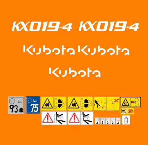 Kubota kx019 mini digger - kubota,