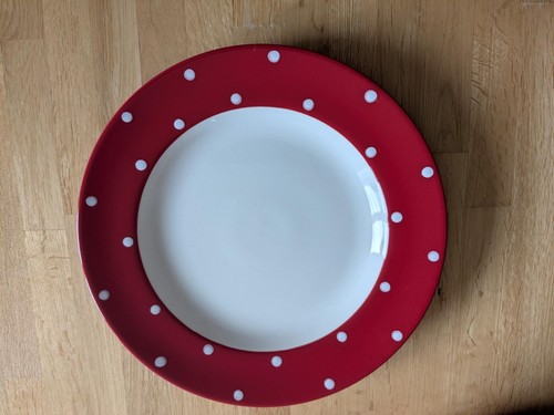 Spode baking days red with - days,