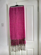 POM WOMENS LONG SCARF WITH