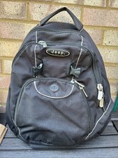 Jeep Rucksack Backpack Black Hiking Outdoor