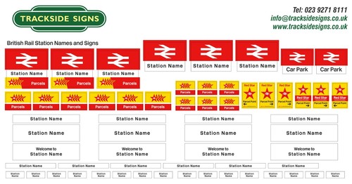 British rail station name - station,