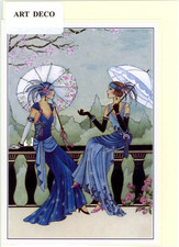 Art Deco 1920's style greeting