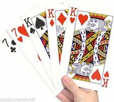 Jumbo Playing Cards Deck Extra Large Cards Playing Cards Pack of 52 New New