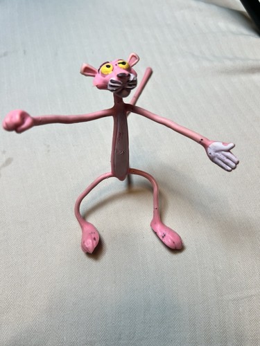 Pink panther vintage bendable - vintage,