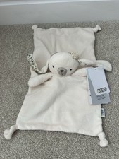 Mamas And Papas Millie & Boris Cream Bunny Rabbit Baby Comforter Soft Toy Plush 