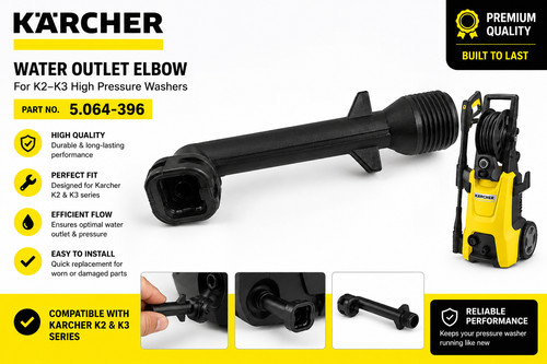 Karcher pressure washer elbow - pressure,
