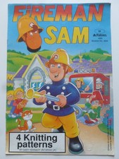 FIREMAN SAM - 4 Knitting patterns by Gary Kennedy (Intarsia)