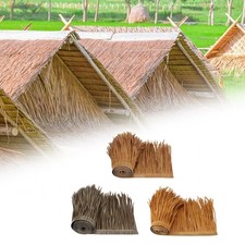Straw Roof Thatch Artificial Palm Thatch Simulation 39"x20" Multi Use Accs