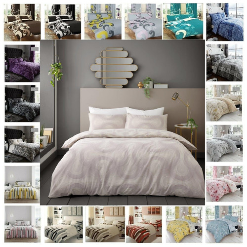 Reversible duvet quilt cover - duvet,