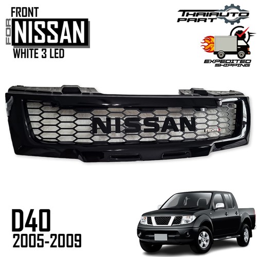 Front grille gloss black - front,