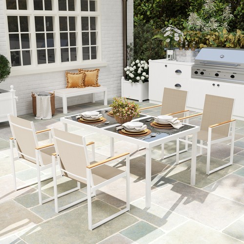 Piece outdoor dining set - outdoor,