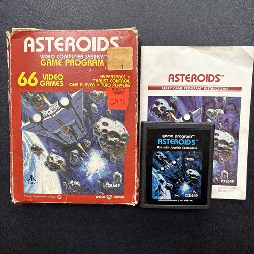Vintage atari asteroids game - atari,