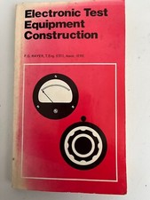 ELECTRONIC TEST EQUIPMENT CONSTRUCTION BY FG RAYER VINTAGE