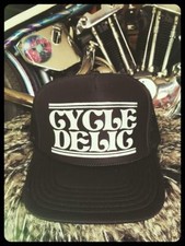 Cycledelic trucker hat biker