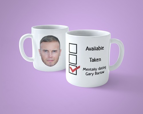 Gary barlow mug funny - gary,