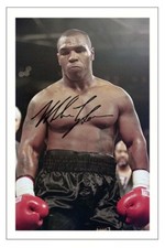 MIKE TYSON Signed Autograph