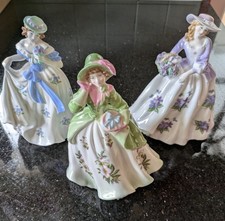 Three Royal Worcester Compton