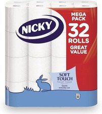 Nicky Soft Touch Toilet Tissue