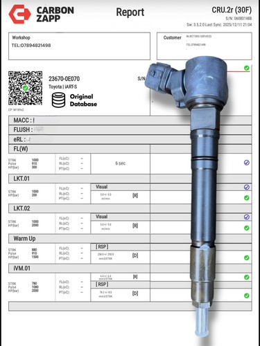 Fuel injector for toyota - fuel,