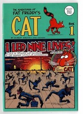 The Adventures of Fat Freddy's Cat Books 1- UK Editions Comic