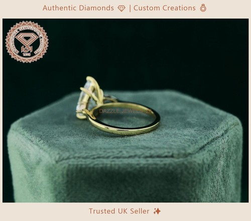 14k yellow gold pear - 14k, grown