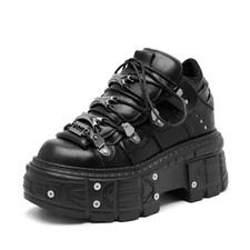 Goth Punk Platform Boots Women