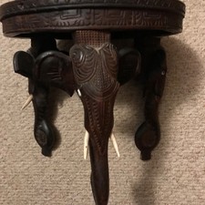 Vintage anglo indian - vintage, carved