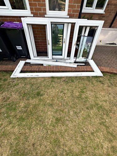 White upvc tilt turn - 4x, &