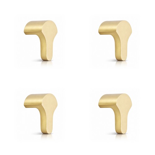 Cabinet handle brass tulip - cabinet,