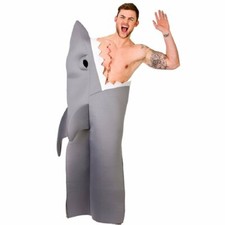 Mens Funny Shark Costume Adult