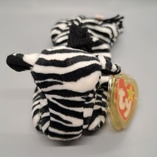 Ty Beanie Babies Zebra Ziggy With Tags Retired 1995
