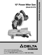 Delta 36-070 10" Power Miter