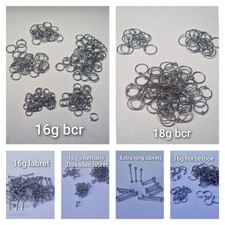 512x Body Jewellery Joblot BCR