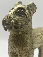 Benin-Style Bronze Leopard –