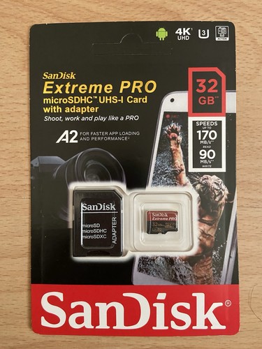 Sandisk extreme pro micro - extreme, sd