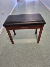 Roland Piano Stool with Vinyl Seat Rosewood